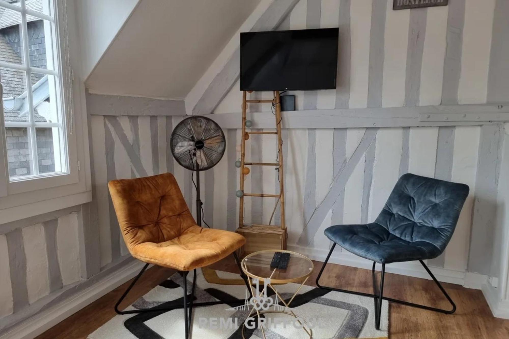 La Capucine Lovely Studio City Center Honfleur Eksteriør bilde