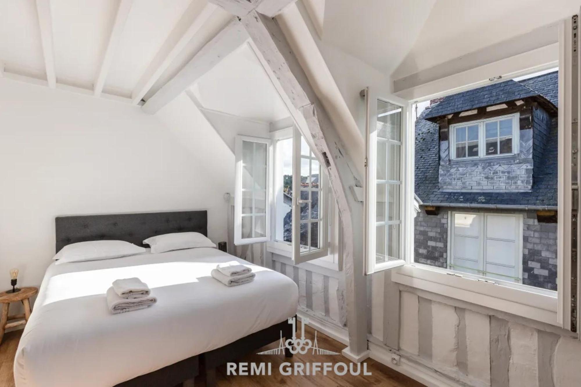 La Capucine Lovely Studio City Center Honfleur Eksteriør bilde