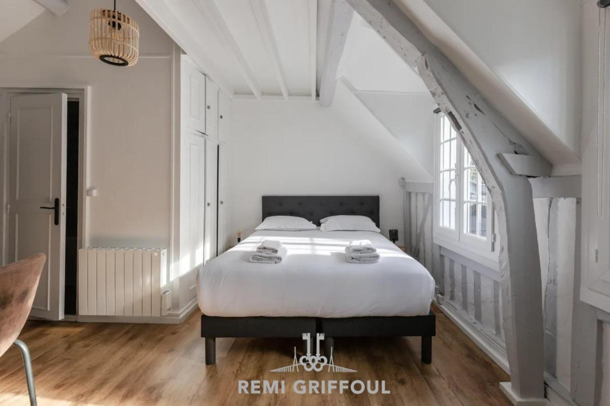 La Capucine Lovely Studio City Center Honfleur Eksteriør bilde