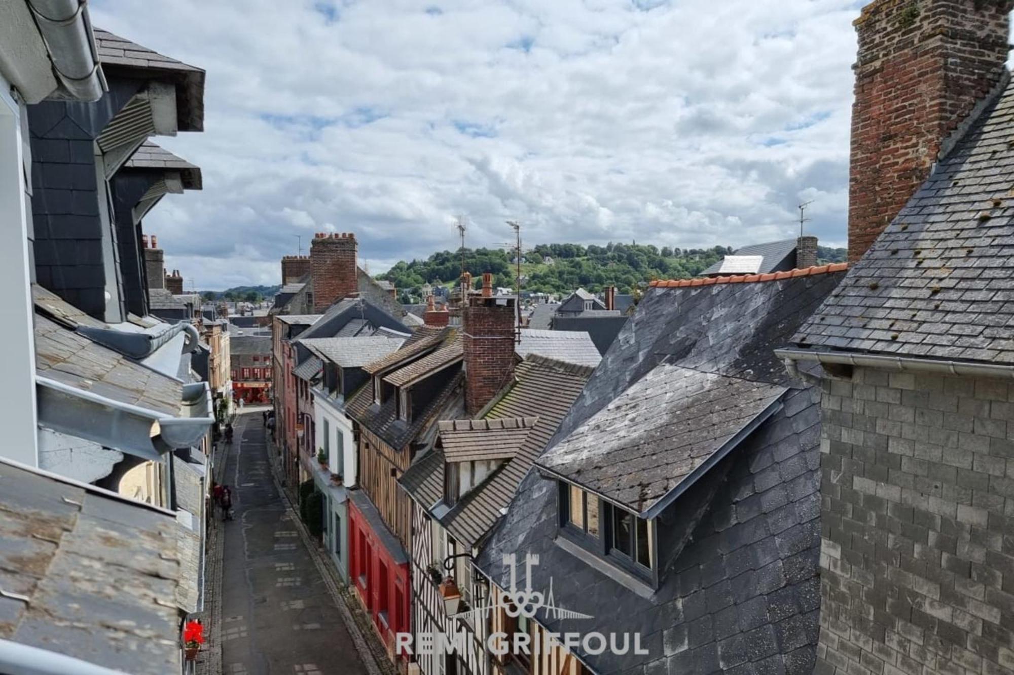 La Capucine Lovely Studio City Center Honfleur Eksteriør bilde